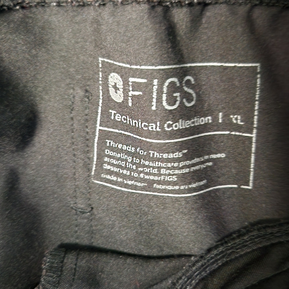 Figs black xl joggers Technical Collection